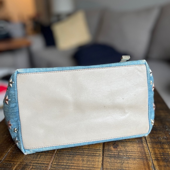 SOLD ❌ Jimmy Choo Denim Sasha Tote - Picture 11 of 15